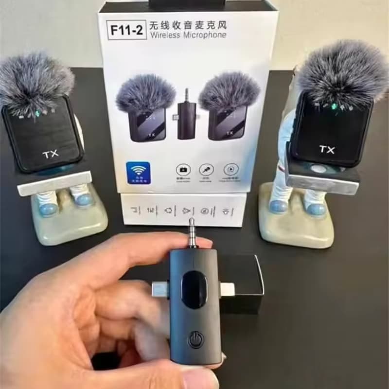 F11 2:1 Wireless Microphone