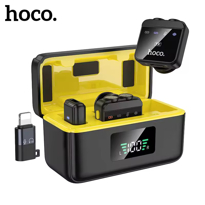 Hoco-L17-Dual-Mic-Microphone-1